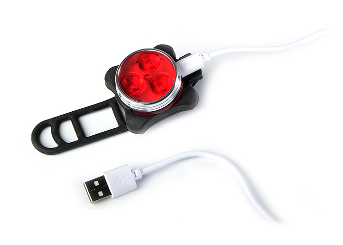 Фонарь вело ФАЗА BR3-L03 задн.,3 SMD, аккум., USB