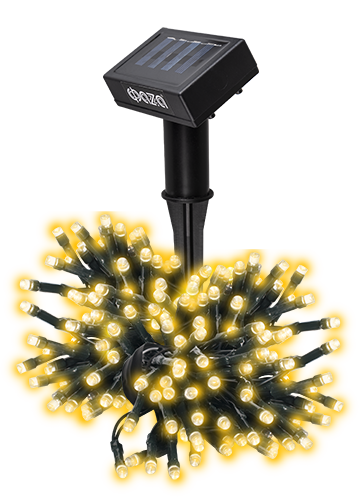 Солнечн. свет-к ФАZА SLR-G01-100Y гирлянда, желт., 100 LED