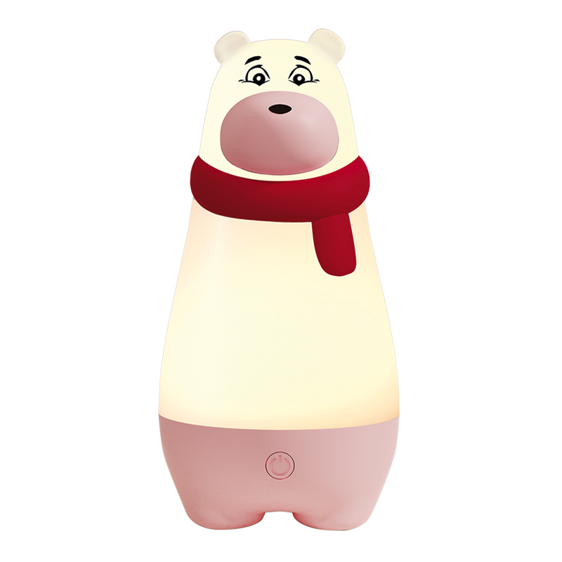 JS7-BEAR-rd Настольный МИШКА (красн.) светильник JAZZway