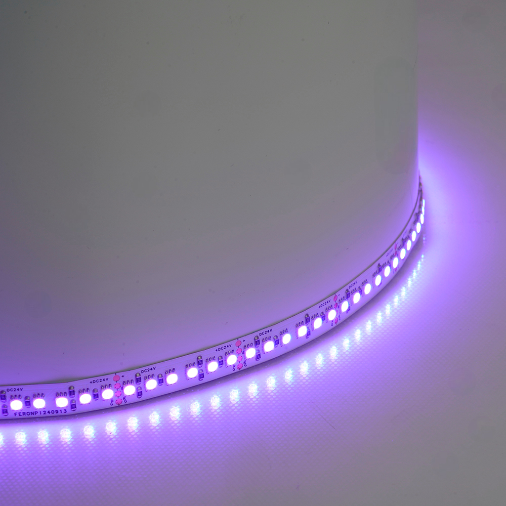 Светодиодная лента 5м, LS502 2835/180 RGB IP20 24V FERON
