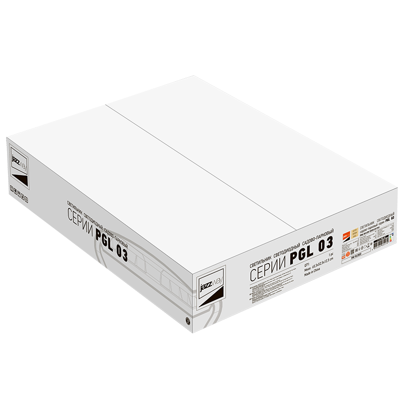 Светодиодный светильник PGL 03 60w 3000K IP65 GR AC100-270V (парковый) (5лет гар.) Jazzway
