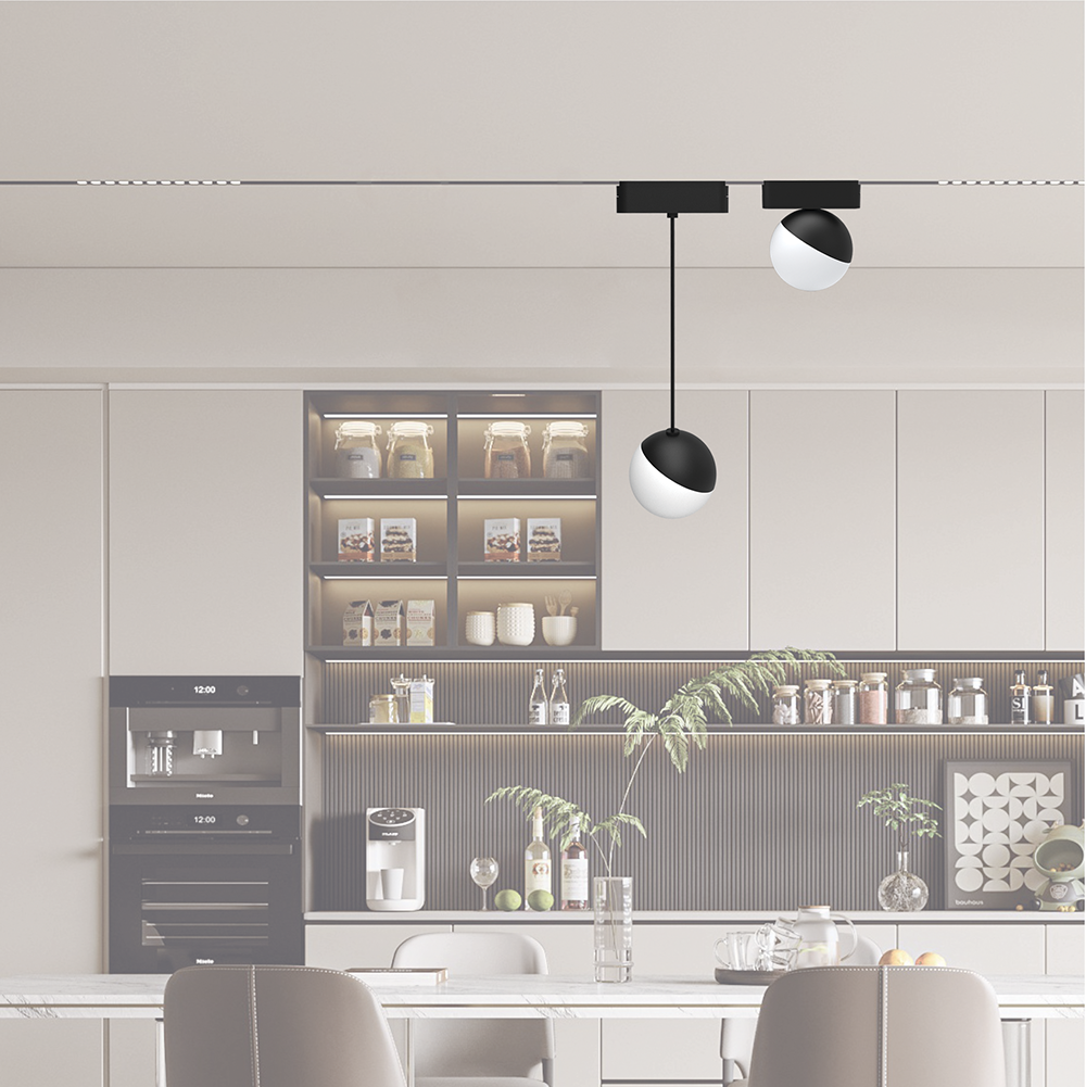 Трековый светодиодный светильник MTR16 3010P-1m 10W 4000K 100° BL (чёрный) IP20 Jazzway 