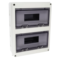 Бокс модульный навесной PDB/W 4024 GR (ЩРН-ПГ-24) IP65 Jazzway