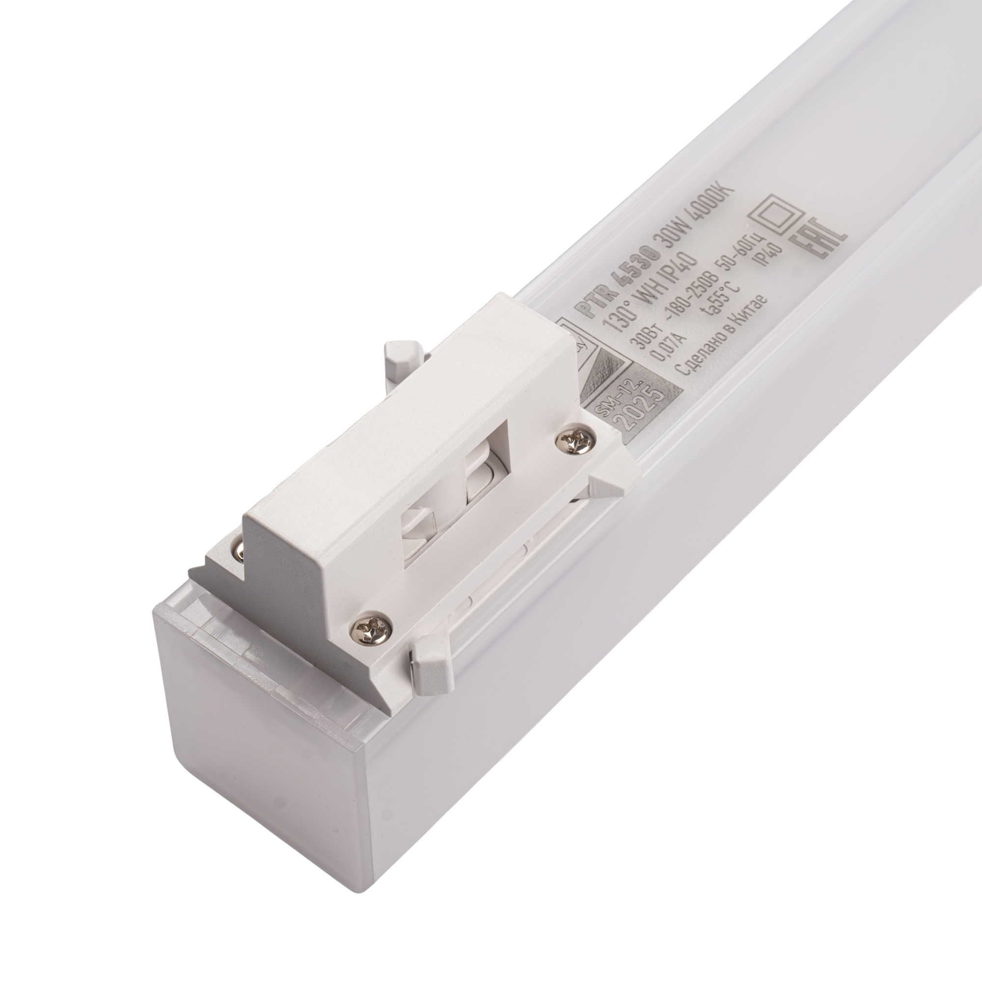 Трековый светильник PTR 4530R 30W 4000K 130° WH IP40 900mm Jazzway