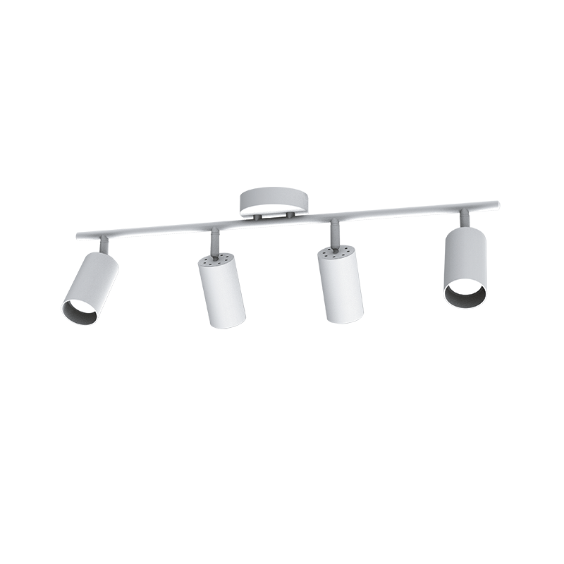 Светодиодный светильник под лампу PCL 0404 4xGU10 WH 230V IP20 Jazzway