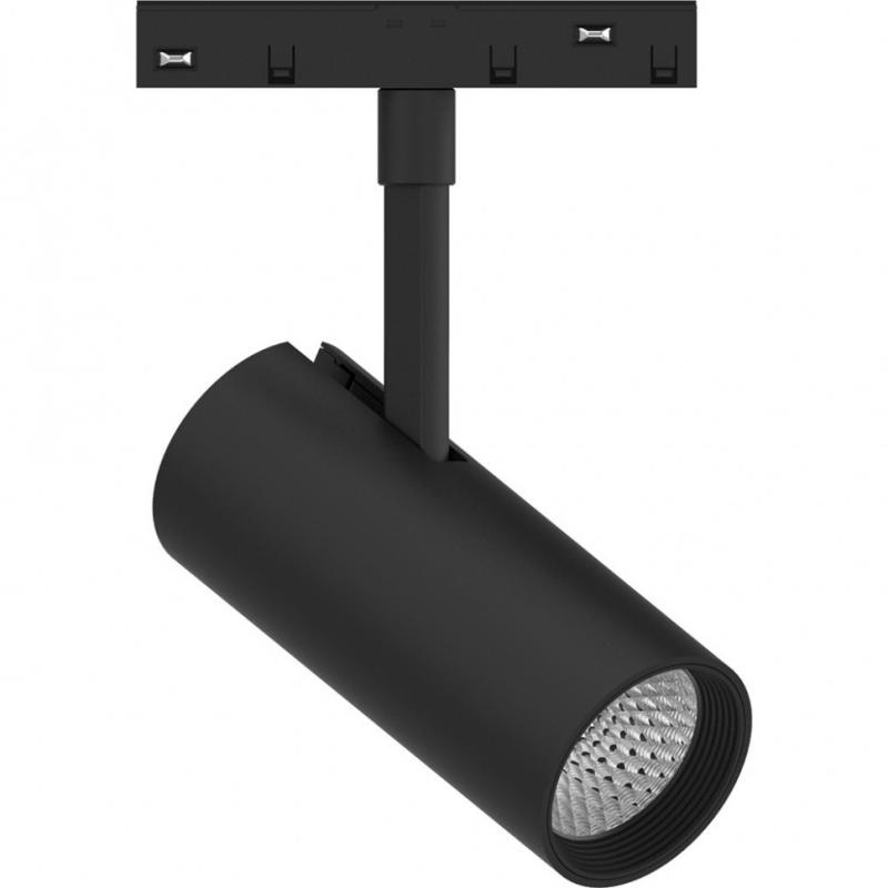 Трековый светодиодный светильник Feron MGN303 48V 10W 4000К 35 градусов, черный
