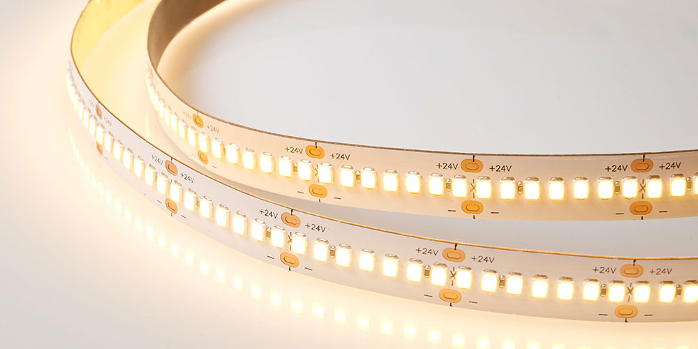 Светодиодная лента 1м PTN-B238-2835-22-IP20-WW-24V-20m (3000K)