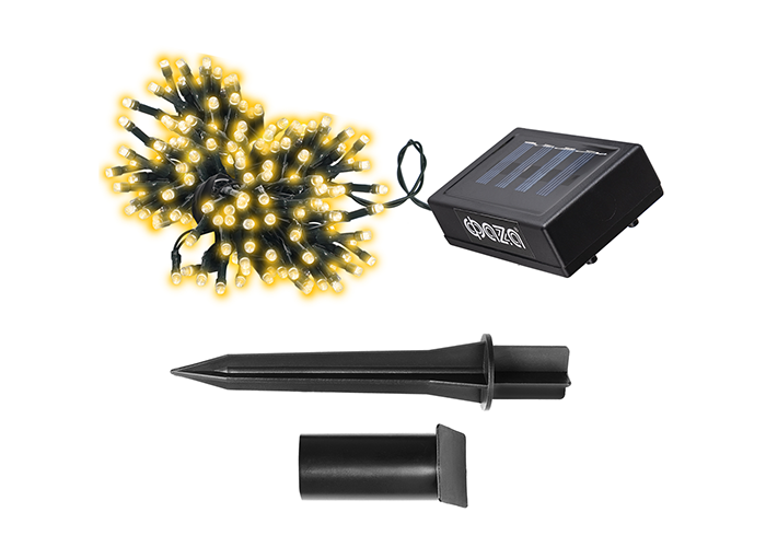 Солнечн. свет-к ФАZА SLR-G01-100Y гирлянда, желт., 100 LED