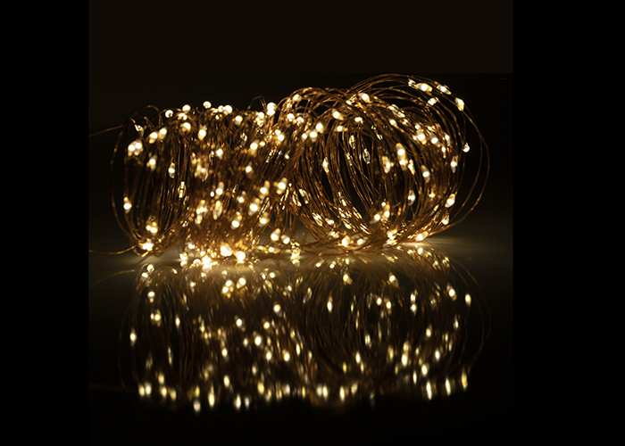 Солнечн. свет-к ФАZА SLR-G03-200Y нить, желт. 200 LED