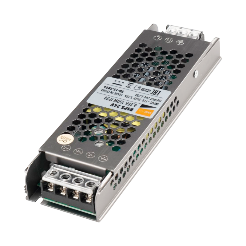 Блок питания BSPS-2 150W 24V 6.25A IP20 180*50*23мм JazzWay