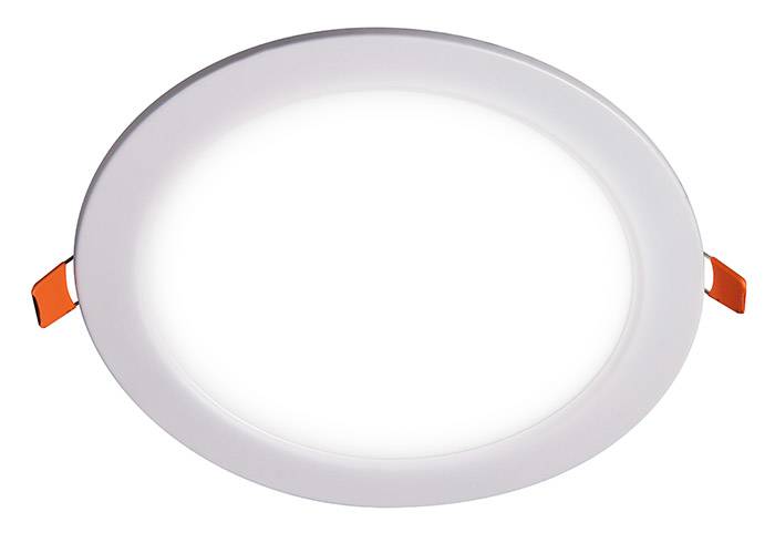 Светодиодный светильник PPL-R 12w IP40 WH d170мм встр/круг Jazzway