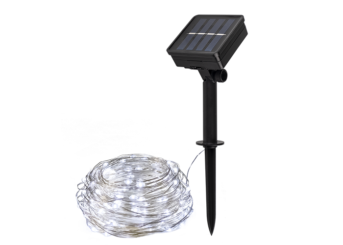 Солнечн. свет-к ФАZА SLR-G03-100W нить, хол. бел. 100 LED