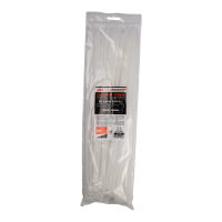Кабельная стяжка PCT 4,8x350-100WH PA6.6 Jazzway (100 шт/уп)