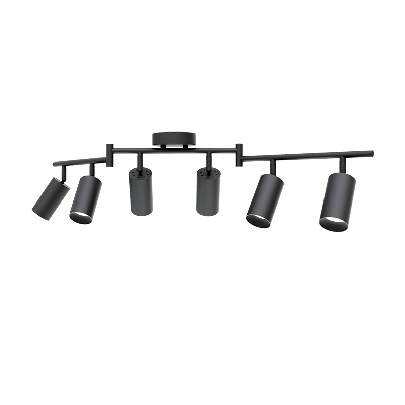 Светодиодный светильник под лампу PCL 0606 6xGU10 BL 230V IP20 Jazzway