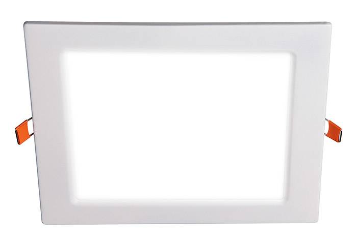 Светодиодный светильник PPL-S 18w IP40 WH 220 мм встр/квадр Jazzway
