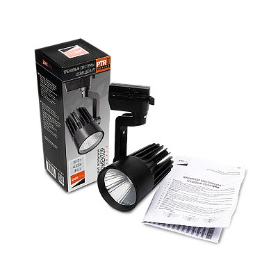 Светодиодный светильник PTR 0130-2 30w 4000K 24° BL(черный) IP40 Jazzway