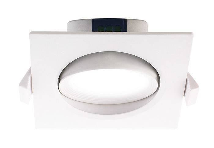 Светодиодный светильник PSP-S 9044 7W 38° квадр/поворот White IP40 Jazzway