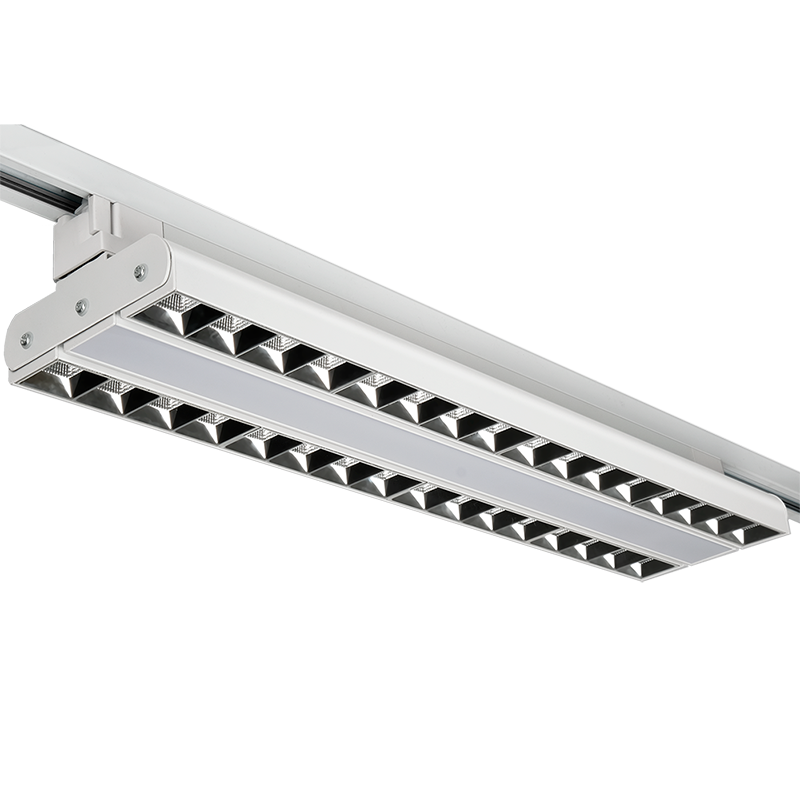 Трековый светильник светодиодный PTR 2296R 1F2S 96w 4000K 60°,120°,60°  WH (белый) 540мм IP40 Jazzway