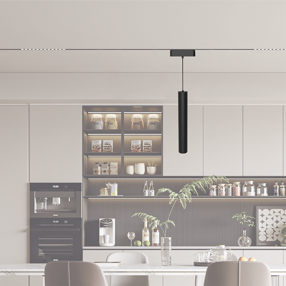 Трековый светодиодный светильник MTR16 2416P-1m 16W 4000K 24 ° BL (чёрный) IP20 Jazzway 