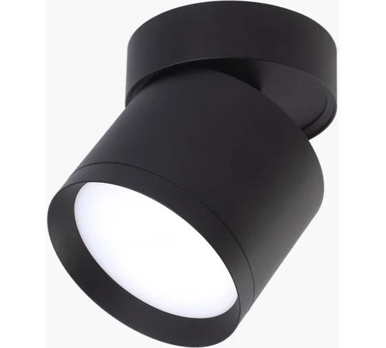 GX53-104B светильник НАКЛАДНОЙ черный LEDS POWER