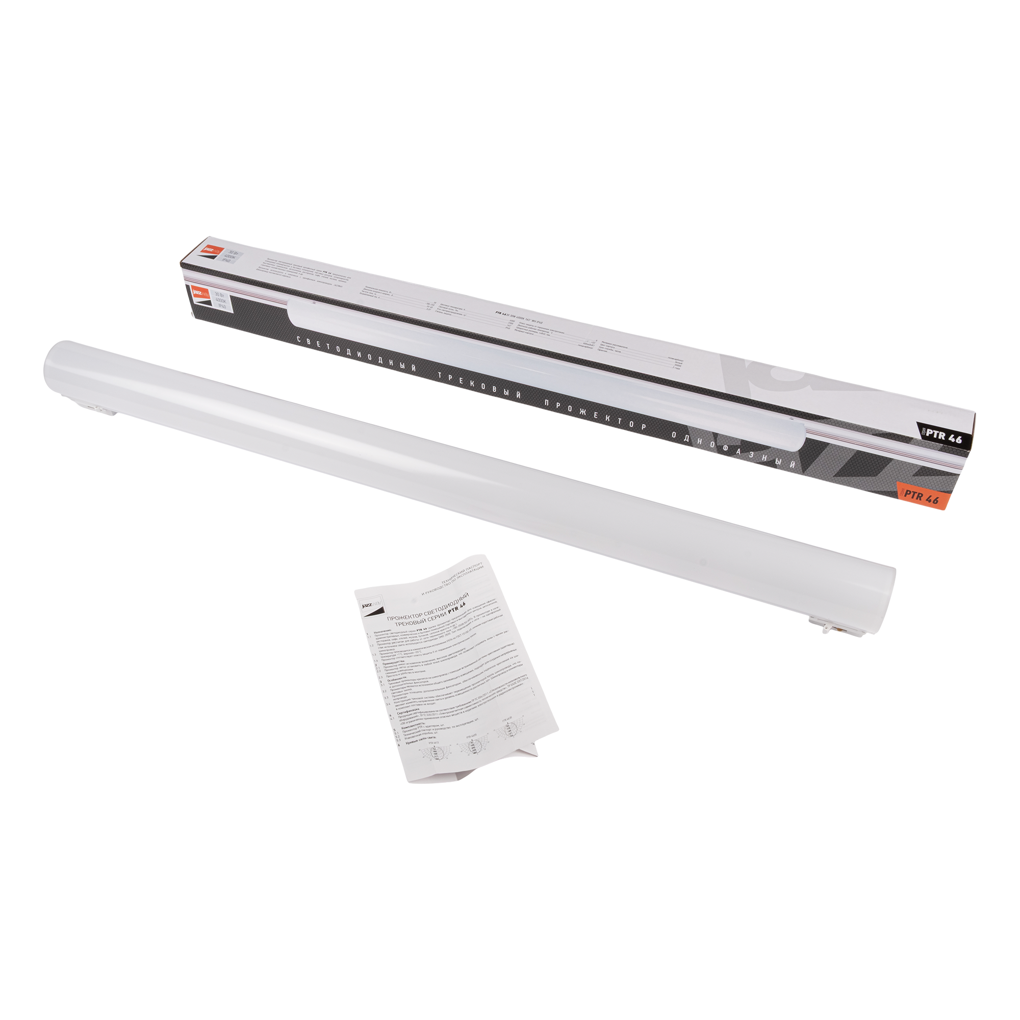 Трековый светильник PTR 4630R 30W 4000K 165° WH IP40 900mm Jazzway