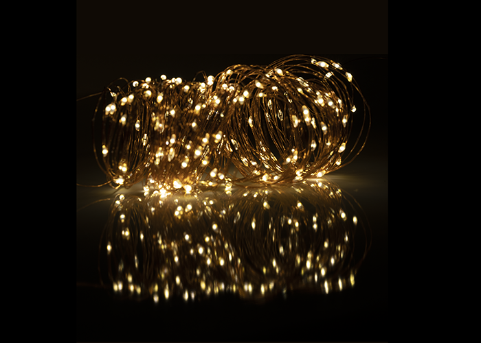 Солнечн. свет-к ФАZА SLR-G03-100Y нить, желт. 100 LED