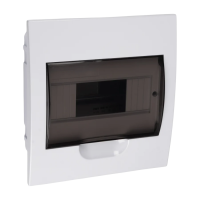 Бокс модульный встраиваемый PDB/R 1008 WH (ЩРВ-П- 8) IP41 Jazzway