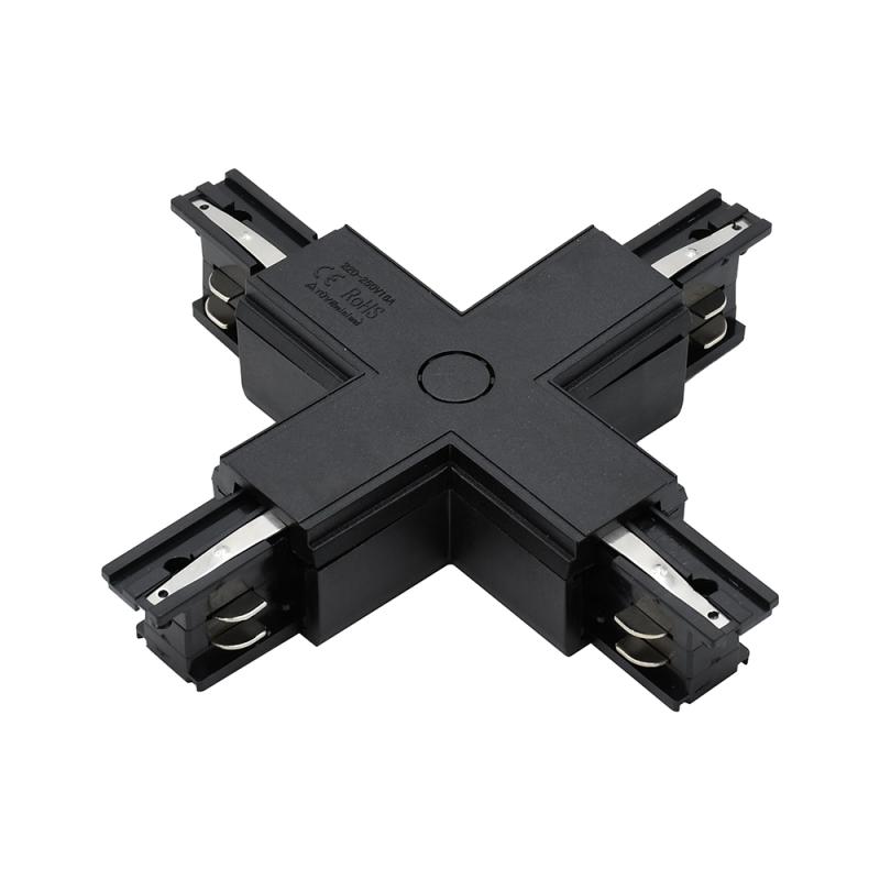Коннектор 3P PTR CX-BL черный Jazzway