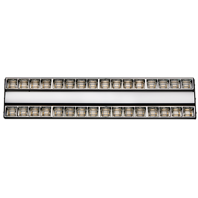 Трековый светильник светодиодный PTR 2296R 1F2S 96w 4000K 60°,120°,60°  BL (черный) 540мм IP40 Jazzway