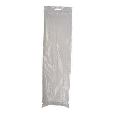 Кабельная стяжка PCT 4,8x350-100WH PA6.6 Jazzway (100 шт/уп)