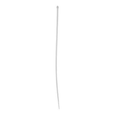 Кабельная стяжка PCT 4,8x400-100WH PA6.6 Jazzway (100 шт/уп)