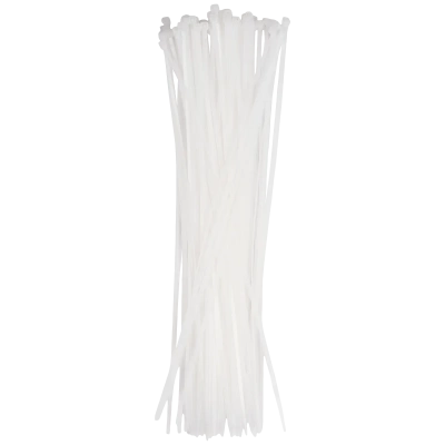 Кабельная стяжка PCT 3,6x350-100WH PA6.6 Jazzway (100 шт/уп)