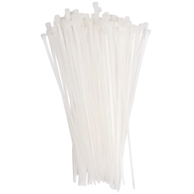Кабельная стяжка PCT 2,5x150-100WH PA6.6 Jazzway (100 шт/уп)