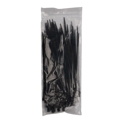 Кабельная стяжка PCT 4,8x200-100BL PA6.6 Jazzway (100 шт/уп)